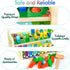 6 in 1 Wooden Montessori Toys for 1 Year Old - Whack-A-Mole Hammering Pounding Toy with Xylophone, Educational Gift