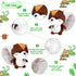 Sosation 6 Pcs Squirrel Stuffed Animal Plush - 4.7 Inch Cute Squirrel Toy Keychain for DIY Birthday Party
