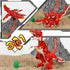 287PCS STEM 3 in 1 Dinosaurs Building Kits, Educational Toys for Kids Age 6-10, Best Gifts for Boys