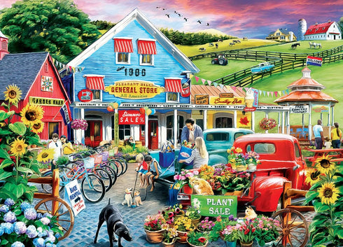MasterPieces 1000 Piece Jigsaw Puzzle for Adults, Pleasant Hills General Store, 19.25"x26.75"