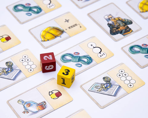 12 8+, 1-50 15-30 Trek Himalaya Board Game - Embark on a Himalayan Adventure of Strategy and Skill! Roll and Write Game
