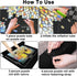 Napzy 3000pcs 8PCS Puzzle Mat-Jigsaw Puzzles Matt Roll Up to Roll-up Puzzled Board Puzzling Organizers and Storage