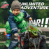 3-5 5-7, 4-7 Oriate Friction Powered ATV Dinosaur Monster Truck Toys, Push and Go Toy Cars Velociraptor Dinosaurs Stunt