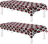2 Pieces Poker Tablecloth | Casino Theme Party Decorations | Las Vegas Table Cover, 54 x 108 Inch