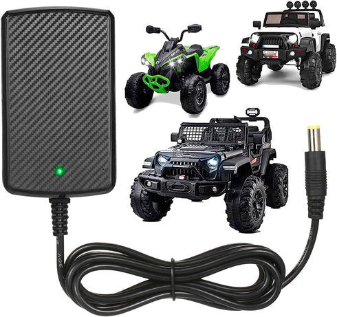 24V Charger for Kids Ride On Car Toys - 24 Volt Battery Charger for Wrangler SUV Kid Trax Dynacraft