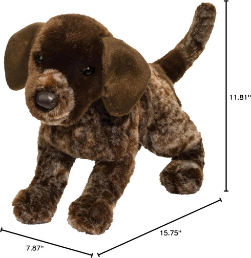 Douglas Wolfgang Plush German Pointer Dog - Realistic Design