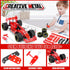 Ferthor Fun 8-12,Erector Sets 1:20 8 9 10 11 12-16 Building Car Metal Model Kits,STEM Building Toys Model Car Kits