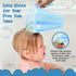S.C. Products, Inc. Shampoo Rinse Cup for Kids | Baby Bath Pail | Tear Free Baby Rinser Pail - Three Color Choices