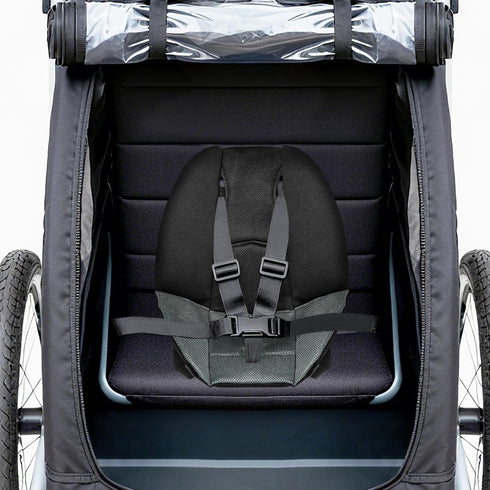 Ihaapsi 3D Baby Trailer Comfort Seat Liner Padded Infant & Toddler Cushion for Bike Trailers and Strollers | Breathable