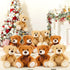 MorisMos 10 Packs Bulk Teddy Bears - Soft Small Plush for Baby Shower Centerpieces