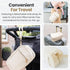 August Bee & Company 6-8 Packs Breast Milk Cooler Travel Bag - Stylish Polyester Breastmilk Storage Bag Holds Bags