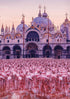 Buffalo Games - Kristina Makeeva - Pink Flamingo Palace, 500 Piece Jigsaw Puzzle for Adults