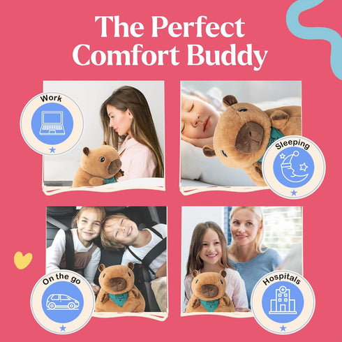5lb Lilly's Love Weighted Stuffed Animal, | Sensory Weighted Plush for Kids and Adults | Machine Washable Plushies