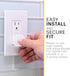 Power Gear Outlet Covers, Baby Proofing Child Proof Plug Covers for Electrical Outlets, 120 Count