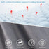 55in QUEEN ROSE Pregnancy Pillows, Cooling Maternity Pillow for Sleeping, U Shaped Body Pillow for Pregnant Support