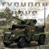 Set 4 6-12 Set, 519 Sluban Military Vehicle Building Toy Army Car, Military Off-Road Vehicle Model, with Soldier