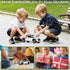 3-12 1/24 3+ SASBSC Toy Trucks for Boys Age Diecast Pickup Truck Toy with Lights, Sounds &Openable Doors Durable Metal