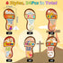 Dvbonike 24Pcs Sunday School Crafts for Kids, Color Your Own Jesus Walks with Us Craft Kit for DIY Gifts