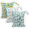 babygoal Wet Dry Bags 3 Pack for Baby Cloth Diapers, Washable Travel Bags for Beach, Pool, Gym