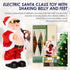Dancing Santa Claus Toy with Shaking Belly and Feet - Musical Christmas Doll for Festive Cheer