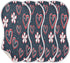 YETTASBIN Cute Love Heart Muslin Baby Burp Cloth, Super Soft Absorbent Cotton Burp Rag Baby Bibs Feeding Cloth