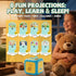 3+ Story Projector for Kids, Story Machine with Early Learning, Music, Night Sky Lights, Storybook Projector, Moonlight