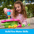 Educational Insights Design & Drill Flower Power Studio, 50-Piece Drill Toy Gift for Kids Ages 3+