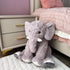 19.2 Inch Large Elephant Stuffed Animals,Clever Elephant Plush Toy for Kids, for Girls and Women,Super Soft Room