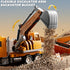 3-5 4-6, 2-4 4-7 1-3 JUKUDAHU Excavator Toys for Boys Aged Play Excavator with Light and Sound, Toy Truck Construction