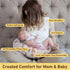 Dyoart Custom Baby Nursing Pillow Cover for Nursing, Bear Pattern Removable Nursing Covers for Breastfeeding Pillows
