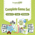 BOOSTEDBLUE Count 165 Set 4+ Set Learn to Educational Play Money Game | Piece Classroom | Ages | Paper Bills & Plastic