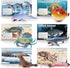 MOEAWS 20 3+, Pcs Ocean Animal Toy with Educational Booklet, Plastic Sea Animal with Gift Box, Mini Sea Creature