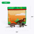 8 Playset 3+ Boley Dino Play Mat and Toy Storage Box - Piece with Foldable Floor Playmat/Storage Box, Plastic Dinosaur