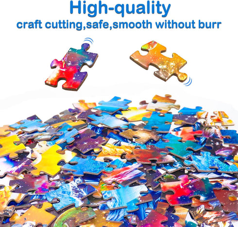 8-10 200 6-8, Puzzles for Kids Ages Year Old - Solar System Planets, Pieces Spacewalk Jigsaw Puzzles for Kids Ages