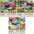 Bits and Pieces Value Set of 3 Jigsaw Puzzles by Kevin Walsh