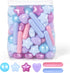 STARBOLO Ball Pit Balls, Pack of 150pcs Crush Proof Plastic Children's Toy Balls, Mermaid Ocean Balls for Birthday