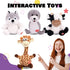 Hopearl Talking Cow - Electric Interactive Animated Toy that Repeats What You Say, Shaking Head Plush Buddy