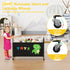 135L GRANNY SAYS Toy Box for Boys Girls, Large Toy Chest Storage with Wheels, Metal Kids Toy Storage Organizer