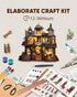 DIY Miniature House Kit, DIY Dollhouse Kit for Adults to Build, Mini House Kit with LED, Mayberry Street Miniatures
