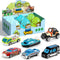 Beby Buty 6 Pack Luminous Easter Eggs with Mini Cars, Includes Off-Road Vehicles, Trucks,