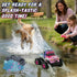 YEESWOOQI 360Spin, 1:18 4WD 3-12 Remote Control Car for Girls, Waterproof Pink Monster Truck Toys W/Blocks & Amphibious