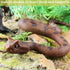 15-Inch Coiled/26-Inch Ultra-Realistic Snake Toy to Scare Birds/Squirrels - Stretchy Garden Decor, Halloween Prank