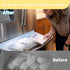 fantovo 4Pcs 4/5/6oz(Storage Individual Breast Milk Freezer Storage Organizer, Breastmilk Storage Freezer Flat Tray