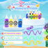20PCS 3-9 (60ml) Magic Gel Water Elf Toy Kit, Squishy Making Kit for Kids with Aqua Fairy Water Gels & Animal Mold