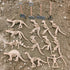 16PCS LC JoyCre Mini Dinosaur Fossil Skeleton - Plastic Dino Figure Bones for Kids Sandbox Toys, Realistic Fake