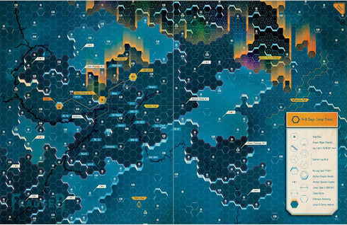 Modiphius: Fragged Empire 2nd Edition Location Guide - Hardcover RPG Expansion Book, Full Color