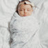 100% 3 Pack 47"x 47" Muslin Swaddle Blanket Soft Muslin Cotton Classic Grey Combo Unisex for Baby Girl or Baby Boy