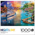 Buffalo Games - Angelo Bonito - Day to Night Canal - 1000 Piece Jigsaw Puzzle for Adults Challenging Puzzle Perfect for Game Nights - Finished Puzzle Size is 26.75 x 19.75
