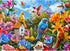 Jigsaw Puzzles for Adults 1000 Piece - Birds & Flowers Puzzle (27.6"x 19.7")
