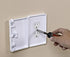 Baby Toddler Electrical Safety Cover Guard for Home and Business, Traditional Outlet (1 Count, White) - Pet Resistant,